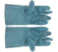 TEHAUX Guanti Protettivi in Vera di Bovino per Addestramento Cani Resistenti AI Morsi Riutilizzabili e Leggeri Guanti Anti-morso per Piccoli Animali Domestici Sicurezza e Comfort Durante