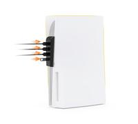 TEHAUX Hub USB Porte per Console Adattatore di Espansione Professionale Plug And Play Trasmissione Rapida Compatibile con Versioni Digitali e Lettore Ottico