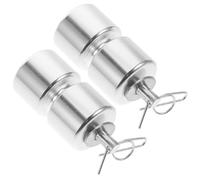 TEHAUX Kit 2 Pezzi Rulli di Assistenza al Sollevamento Portellone Rimorchio in Lega di Alluminio, Supporto Robusto per Cancelli Elevatori, Accessori Ricambio per Porte Garage