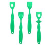 TEHAUX Kit 4 Pezzi per Terapia Motoria Orale Attrezzo per Esercizi Muscolari della Lingua Allenatore della Mobilità e Potenziamento dei Muscoli Bocca Strumento per Logopedia e