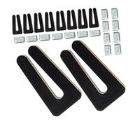 TEHAUX Kit Bilanciamento Ventilatore Professionale con Clip e Pesi per Pala Ventilatore Accessori per Ventilatori da Facile Installazione e Compatibilità Assoluta