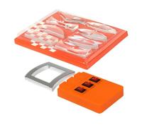 TEHAUX Kit per Esperimenti di Ottica Fisica con Specchi Convessi e Concavi, Prisma e Quadrante, Facile Uso per Laboratori e Studenti