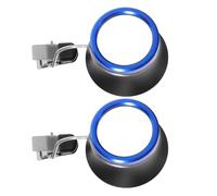 TEHAUX Lente D'ingrandimento per Occhiali Clip 10x, Set 2 Pezzi, Ottica Portatile per Riparazione Orologi e Gioielli, Strumenti Professionali per Tecnici e Artigiani di Precisione