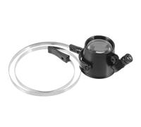 TEHAUX Lente Ingrandimento Led Da Indossare Per Riparazione Orologi Compatta e Leggera Magnifica Visione Dettagliata Per Gioielleria e Lavori Di Precisione