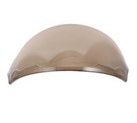 TEHAUX Mascherina casco moto, lente per casco in acrilico trasparente, resistente e flessibile, protezione occhi antivento e sabbia, per casco estivo
