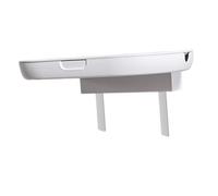 TEHAUX Mensola Porta Ciabatta da Parete in Plastica Resistente Organizer Multifunzione per Prese e Router Compatta per Camera e Soggiorno