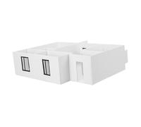 TEHAUX Modello di Appartamento Fai da Te in Scala 1/50 Materiale Abs e Acrilico, Esperienza Pratica di Apprendimento per Presentazioni Professionali e Design D'interni