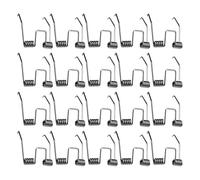 TEHAUX Molle di Tensione Accessori Professionali 20 Pezzi in Acciaio Inossidabile Resistenti a Usura e Deformazione per Macchinetta per Chioma Elettrica per Riparazione Tagliacapelli