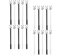 TEHAUX Panda Pen Penna Panda 0,5mm Nere Scrittura Scorrevole e Cancellabile 20 Pezzi in Plastica e Silicone per Ufficio e Back To School Party Stili multipli