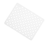 TEHAUX Pannello Pegboard Bianco in Plastica per Organizzazione Ufficio e Studio, Supporto Salvaspazio per Classificazione e Ordinamento Efficiente