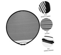 TEHAUX Pannello Riflettente Ammaccature Strisce Circolari Pieghevole Portatile per Riparazione Auto e Rimozione Graffi Strumento Maniabile e Resistente