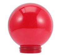 TEHAUX Paralume Sferico in Acrilico Rosso per Lampioni da Esterno Design e Facile Installazione per Strade e