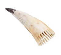 TEHAUX Pettine per Massaggio Terapeutico della Testa in Materiale Naturale Pettine per Shampoo Denti Larghi per Massaggio del Cuoio Capelluto Stimolazione della Circolazione e