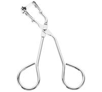 TEHAUX Piegaciglia Portatile in Acciaio Resistente Anello Antiscivolo Nero Strumento per Arricciare le Ciglia per Donna Adatto a Tutte le Forme degli Occhi per Trucco Duraturo