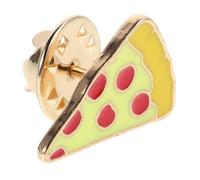 TEHAUX Pizza Design Carino e Piccolo Spilla in Lega di Zinco a Forma di Pizza Resistente allo Sbiadimento per Abbigliamento Quotidiano e Raduni