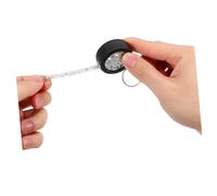 TEHAUX Portachiavi Con Metro A Nastro Ciondolo Per Strumento Di Misurazione Portachiavi Per Strumenti Di Misurazione Con Sublimazione Mini Con Metro A Nastro