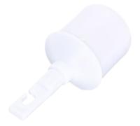 TEHAUX Puntale che Offre Stabilità e Equilibrio Accessorio Antiscivolo in Gomma Bianco per Bastone e Stampella per Anziani Adatto a Bastoni da Passeggio e Ausili per Non Vedenti