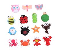 TEHAUX Salvacavo USB Protezione Cavi Caricabatterie 15 Pezzi Copertura Creativa a Insetti, Custodia Antipuntura Riutilizzabile Antistrappo per Accessori Elettronici e Computer