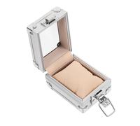 TEHAUX Scatola Da 2 Pezzi Custodia Da Viaggio Per Orologio Valigetta Treno Rotante Valigia Cosmetica Per Il Treno Cassa Dellorologio in Alluminio Vetrina Telaio Del Tavolo Uomo