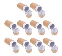 TEHAUX Scatola Di Imballaggio Per Bottiglie Carta Kraft Scatole Portaoggetti Rotonde Per Tè E Incenso