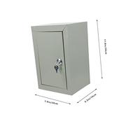 TEHAUX Scatola Elettrica Stagna da Grigia Scatola Morsettiera Resistente con Serratura Antipolvere e Antiurto per Giunzioni Elettriche e Esterni