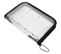 TEHAUX Scatola Porta Esche da Pesca Portatile in Pp Divisori Multipli e Design a Scomparti per attività Outdoor e Amici Appassionati di Pesca
