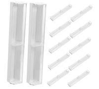 TEHAUX Scatole Da 12 Pezzi astuccio trasparente regalo astuccio vuoto scatole regalo per penne a inchiostro plastic box astuccio penne colorate confezioni regalo multiuso portapenne vuoto
