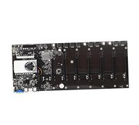 TEHAUX Scheda Madre Per Miner Con Supporto Gpu Scheda Multifunzionale Per Macchina Da Mining Memoria e Interfaccia Vga Integrata Prestazioni Elevate e Stabilizzazione Della Tensione