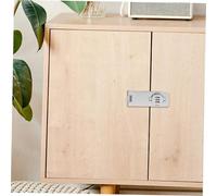 TEHAUX Serratura Combinazione per Armadio Argento con Installazione Lucchetto per Armadietti Camera da Letto Sicurezza Antifurto per Mobili e Scaffali
