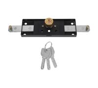 TEHAUX Serratura per Porta da Garage a Saracinesca Montaggio Verticale e Blocco Facile per Serranda Avvolgibile Magazzino