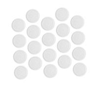 TEHAUX Set 20 Pezzi Piastre per Colla Ciglia senza Base Strumento Leggero in Plastica ABS Resistente per Extension Ciglia per Saloni e Uso Professionale