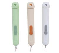 TEHAUX Set 3 Pezzi Infila Ago e Scucitore per Filo a Mano Strumento Compatto per Ricamo e Lavori Tessuto Portatile per Cucito Fai da Te e Riparazioni Artigianali