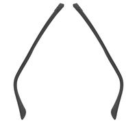 TEHAUX Sostituzione Aste per Occhiali Design Antiscivolo Nero Materiale Resistente per Montature Leggere Uomo e Utilizzo Sportivo