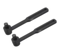 TEHAUX Spazzola la Pulizia dello Stilo del Giradischi, Set da 2 Pennelli in Nylon per Dischi in Vinile, Compatta e Resistente, per Manutenzione Vinili e Piccoli Dispositivi