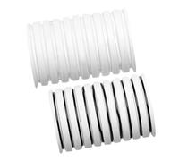 TEHAUX Strisce Adesive per Ciglia Autoadesive Trasparenti e Nere Set da 2 Scatole da 20 Pezzi Colla per Ciglia Waterproof e Resistente al Sudore Adatte per Extension e Ritocchi