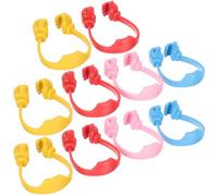 TEHAUX Supporti per Telefoni Creativi da Tavolo, 10 Pezzi Portatelefoni Portatili Colorati, Piccoli Supporti per Smartphone Adatti a Casa, Ufficio e Viaggio Colore Casuale