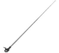 TEHAUX Supporto per Asta Portabandiera Regolabile in Inox Base a Clip Resistente per Auto, Accessorio per Montaggio Stabile di Bandiere Outdoor