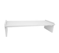 TEHAUX Supporto per Monitor Resistenza alla Deformazione Rialzo per Computer in Legno e Struttura a Singolo Strato per Ufficio e Casa