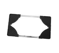 TEHAUX Supporto Tower con Ruote Carrello Porta CPU Nero Stabile e Mobile per Scrivania Rialzo Protettivo Anticorrosione per Case Computer