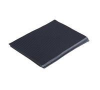 TEHAUX Tovaglia per Manicure Usa e Getta in Carta 125 Pezzi Nero, Assorbente, Morbida e Inodore, per Salone Nail Art e Ufficio