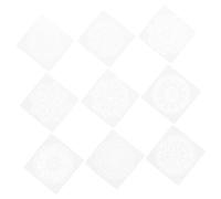 TEHAUX Vuoto 9 Pezzi Mandala Stencil Modelli Riutilizzabili per Disegno Artigianale Materiale Pet Flessibile E Delicato sulla Pelle per La Pittura dei Bambini