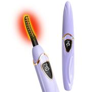 Tehoi Ciglia riscaldate S600 - Controllo preciso della temperatura, spegnimento automatico intelligente per trucco naturale e riccioli di lunga durata (Black+Gold)