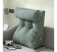 TEHWDAIYOU Cuscino da Lettura,Cuscino a Cuneo,con Cuscino cervicale Rimovibile,per sedersi a Letto,Divano o Pavimento,Cuscino da Lettura,Cuscino per la Schiena per Adulti per Lettura/Televisione