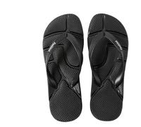 TEidea Infradito Uomo Flip Flops Uomini: Eleganti Infradito Da Spiaggia Per Uomini Per Le Pantofole Estive-Nero Assoluto-49