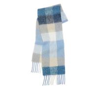TEidea Sciarpa Donna Sciarpa A Quadri Invernale per Donne con Dettaglio di Nappe, Lunghezza Extra Lunga E Scialle Peloso Arcobaleno-Plaid 6