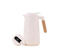 Teiera, Bollitore d'acqua isolato, grande capacità for casa e ufficio(White)