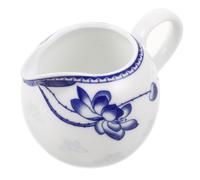 Teiera Cinese Erogatore Pompa Per Ketchup Zuccheriera Brocca Ceramica Bianca