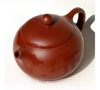 Teiera cinese Zisha Clay Red Pot Dahongpao Xishi per tè sfuso Gongfu (S rosso)