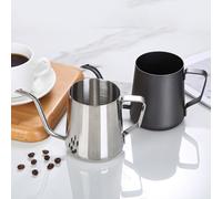 Teiera con bollitore per caffè a bocca lunga in acciaio inossidabile da 1 pz