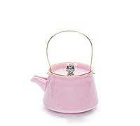 Teiera con infusore Celadon Ceramica Beam Tea Pot 240ml Stile Giapponese Teiera Pu;er Pot Set di tè per la casa Teiera Singola Teiera Fiore di Ceramica Teiera Bollitore Teiere